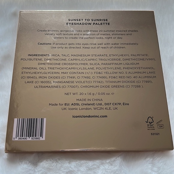 Iconic London Sunset to Sunrise Palette - Picture 5 of 7